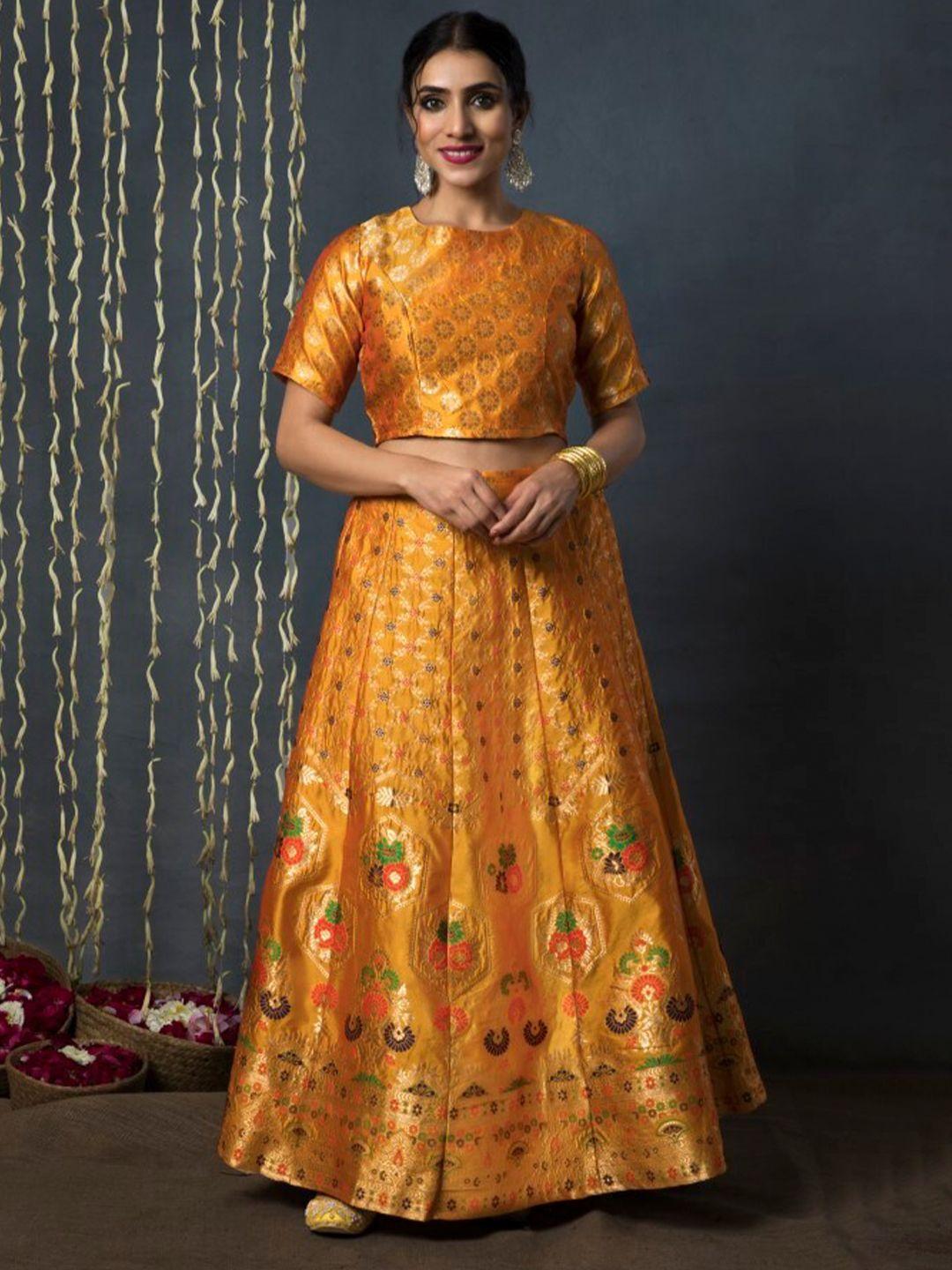 juniper woven design ready to wear lehenga choli