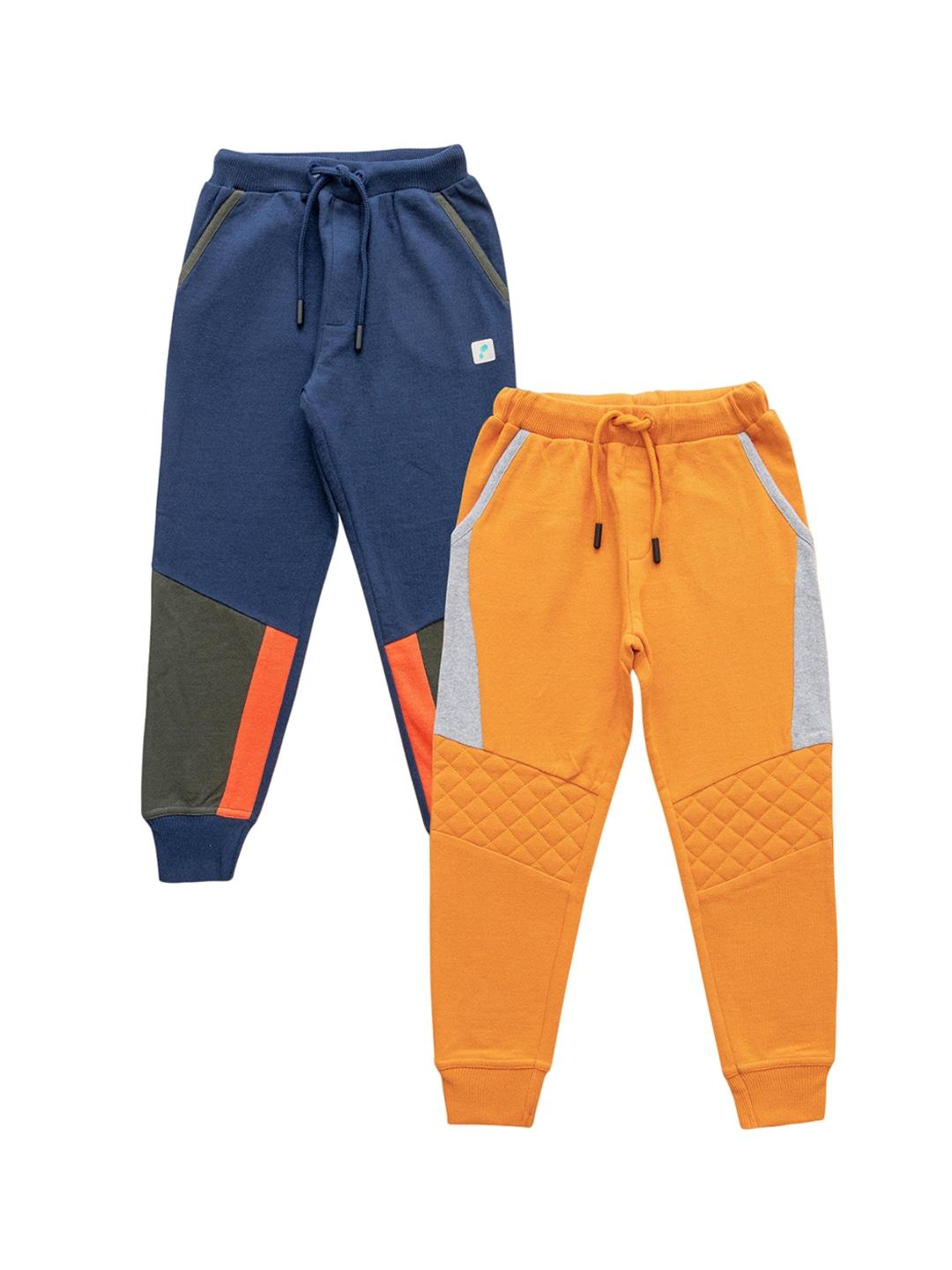juscubs boys pack of 2 cotton joggers