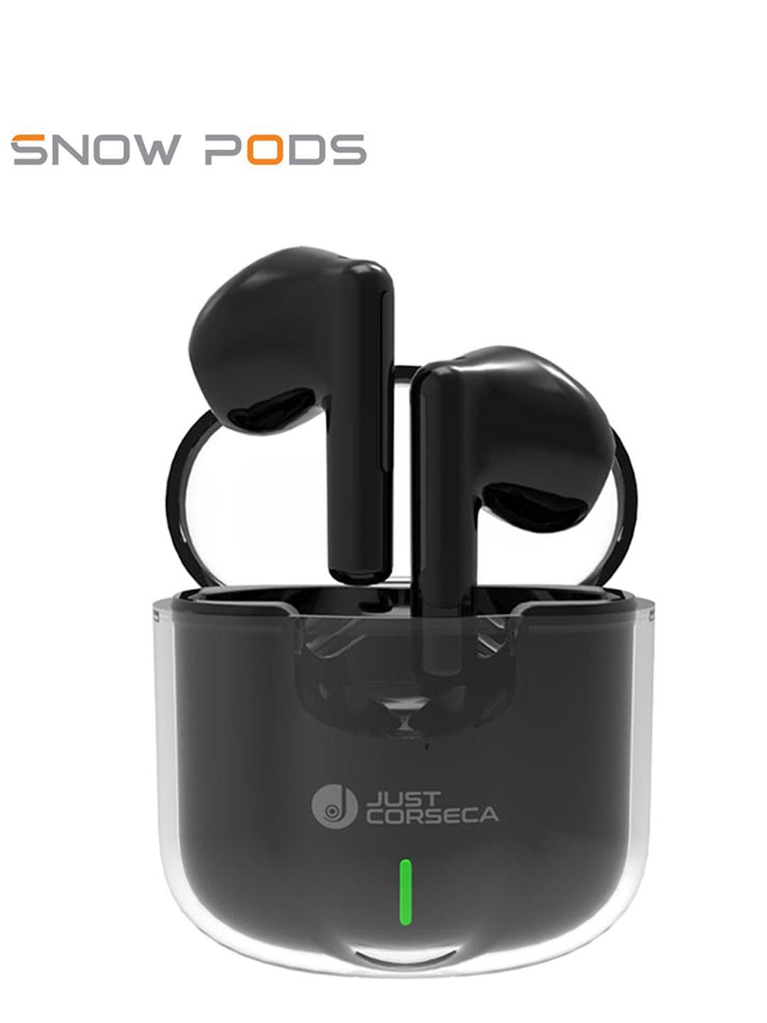 just corseca snow pods wireless powerbuds bluetooth 5.1 headphones
