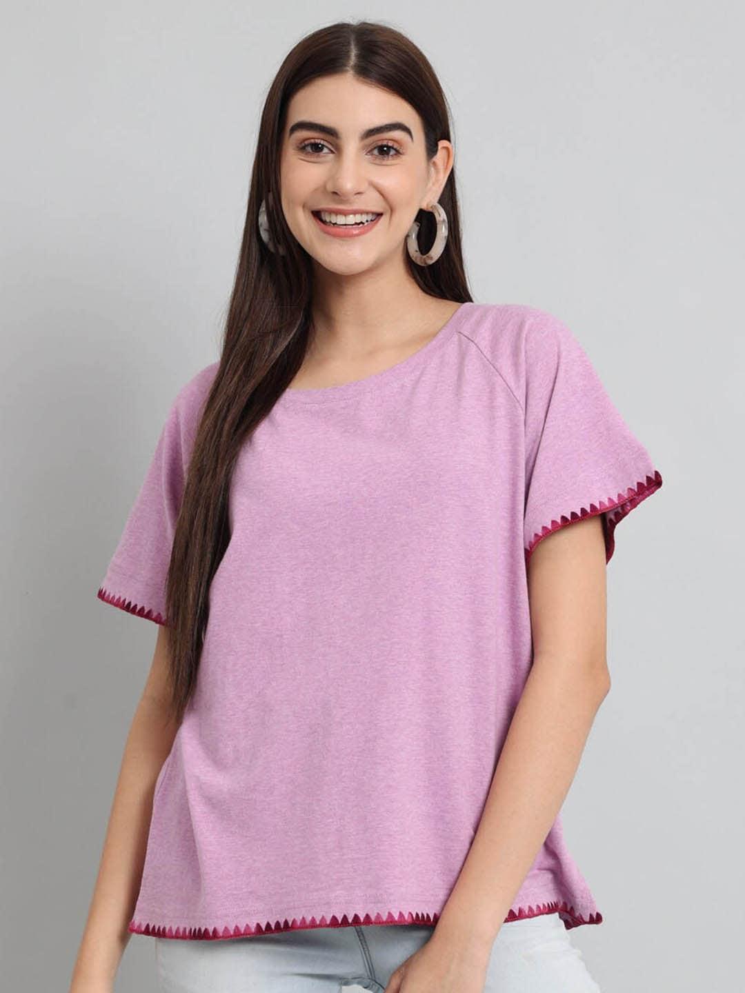 just wow pure cotton round neck t-shirt