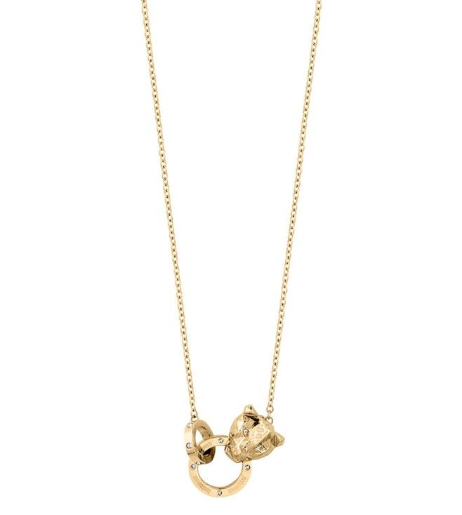 just cavalli gold catene necklace