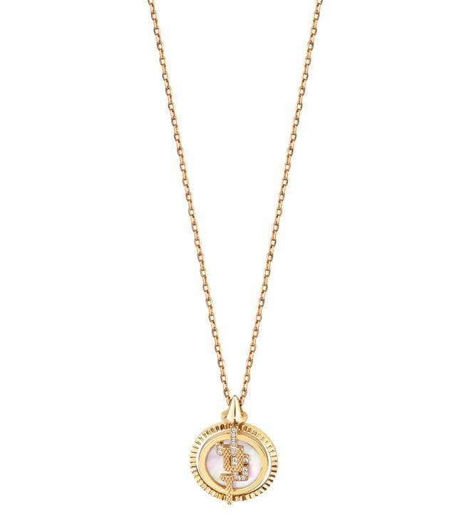just cavalli gold linea glam 2 necklace
