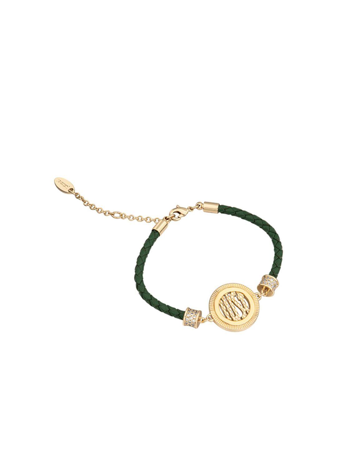 just cavalli gold-plated link bracelet