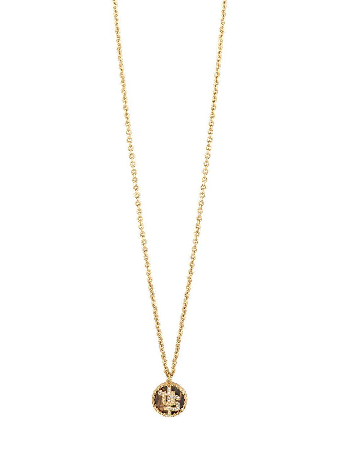 just cavalli linea logo 4 necklace