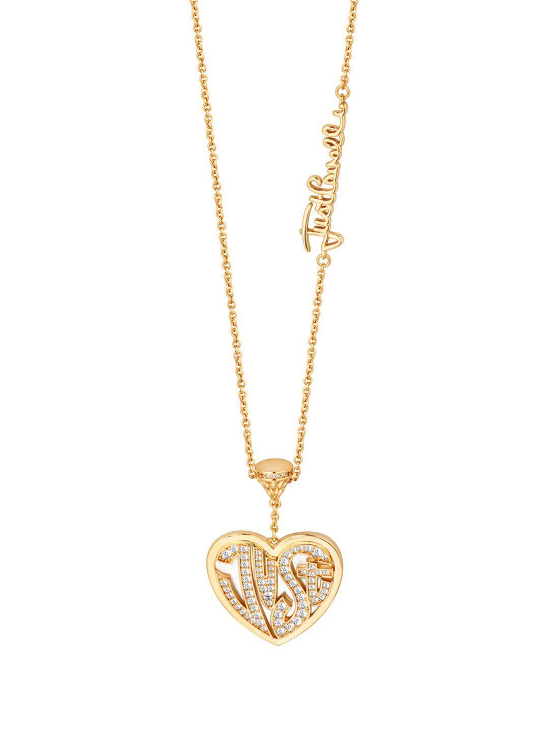 just cavalli women amore rosa necklace