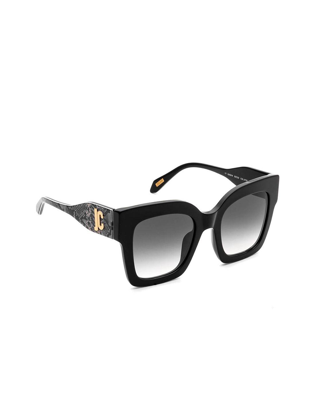 just cavalli women square sunglasses with uv protected lens sjc01952700sg