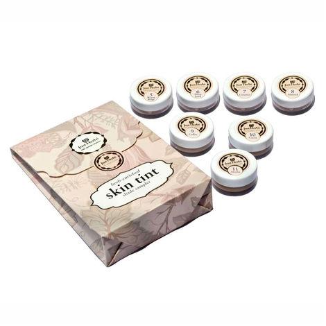 just herbs enriched skin tint shade sampler shade (5-11)