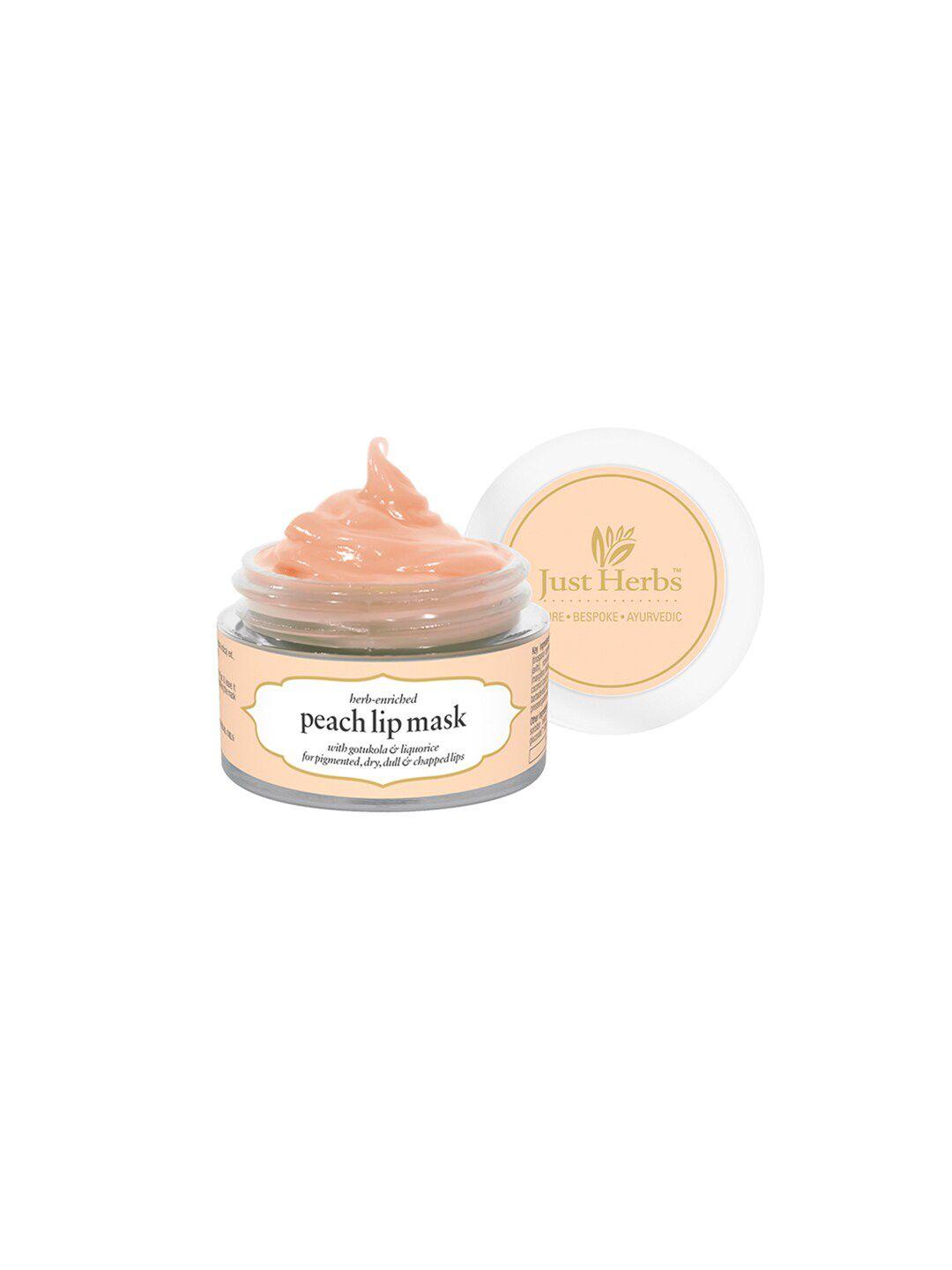 just herbs peach lip sleeping mask 15 g