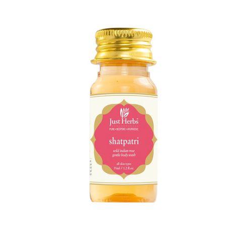 just herbs shatpatri-wild indian rose refreshing body wash (35 ml)