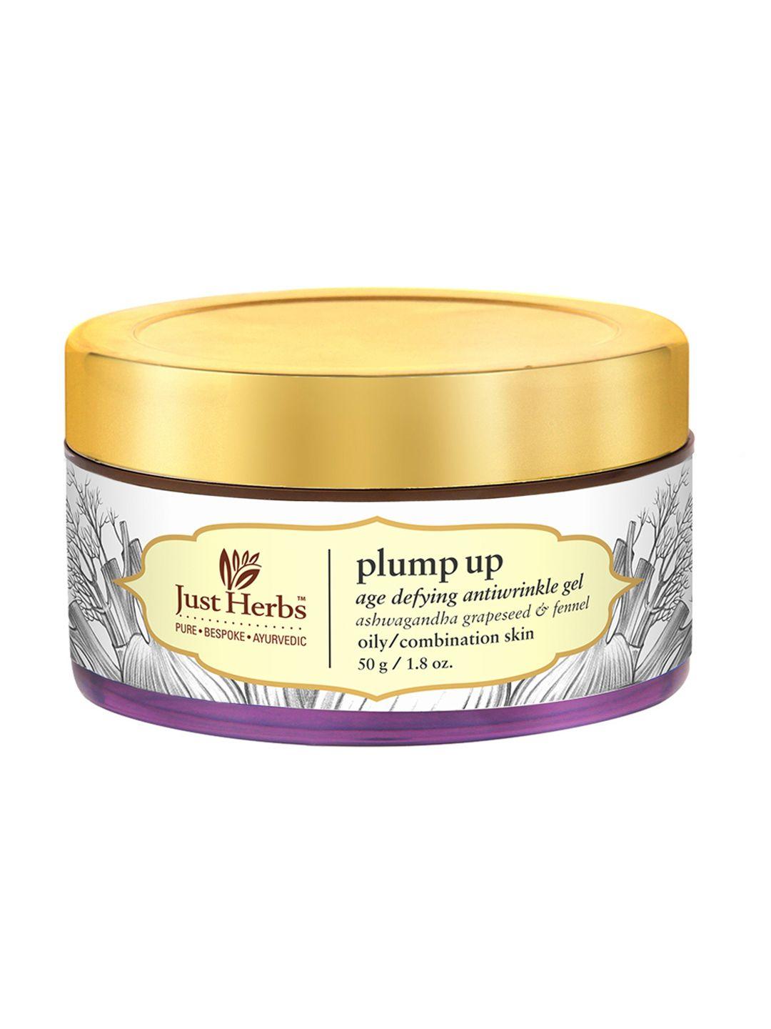 just herbs unisex plum up anti-ageing gel 50 g