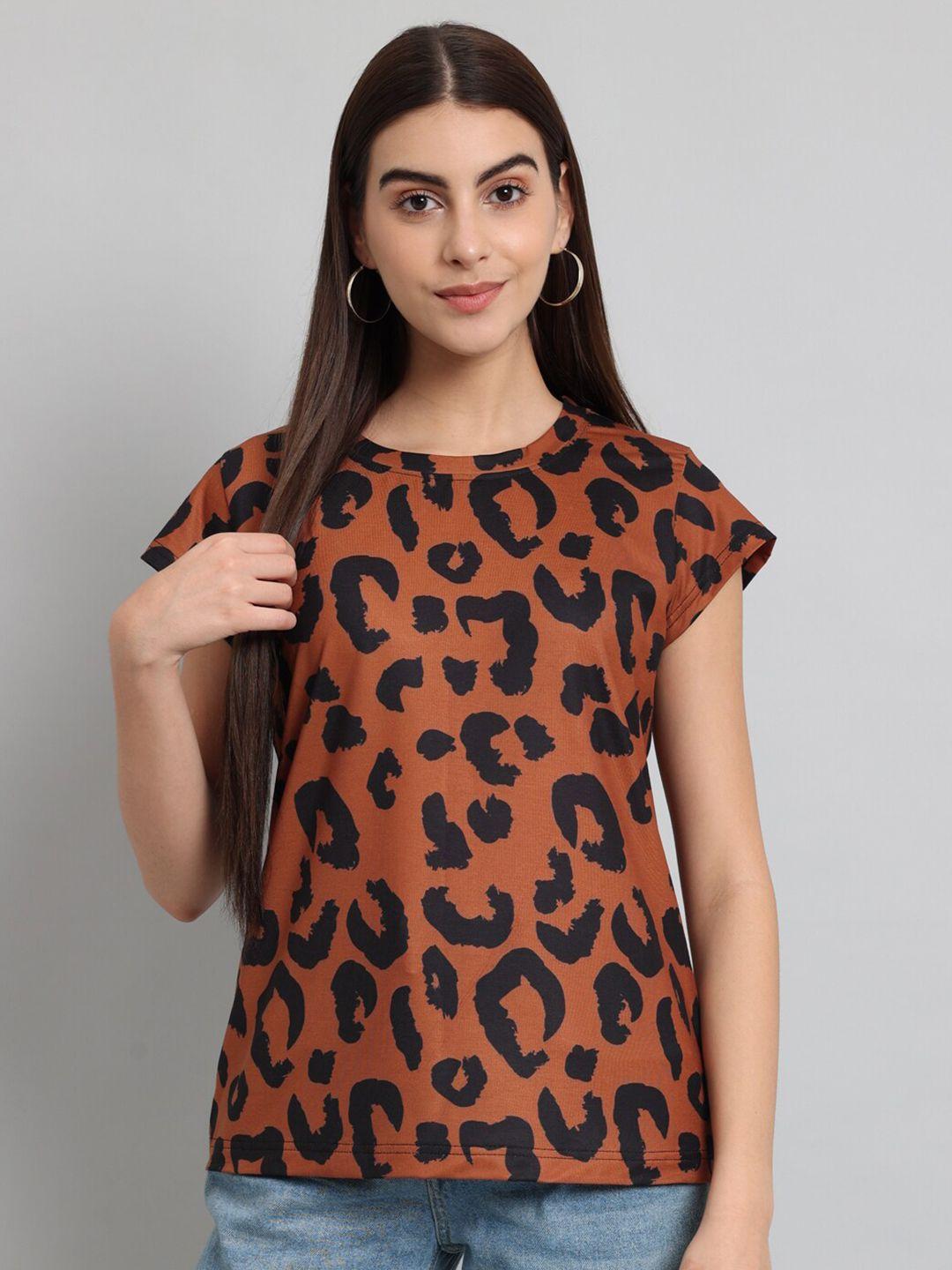 just wow animal printed cotton t-shirt