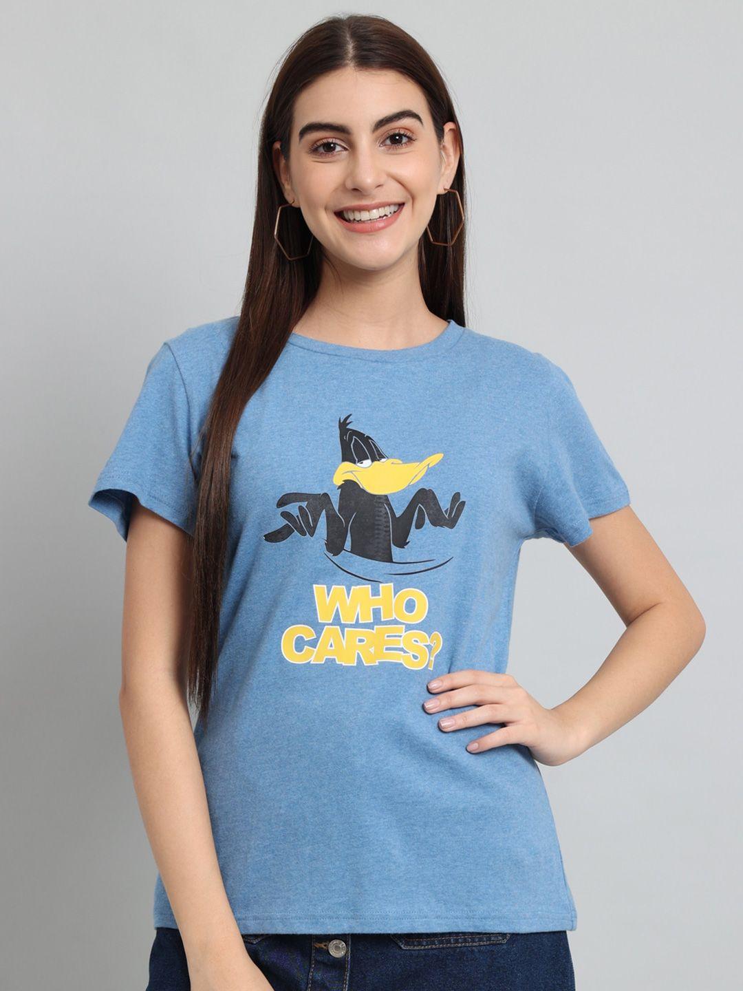 just wow donald duck printed cotton t-shirt