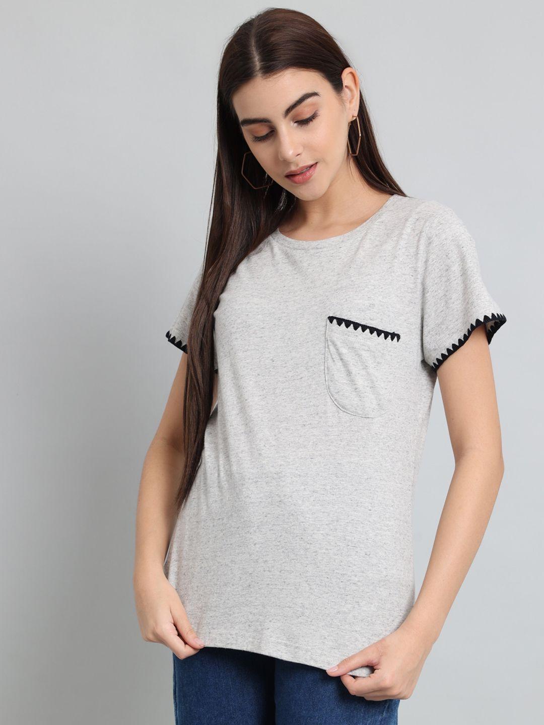 just wow round neck cotton t-shirt