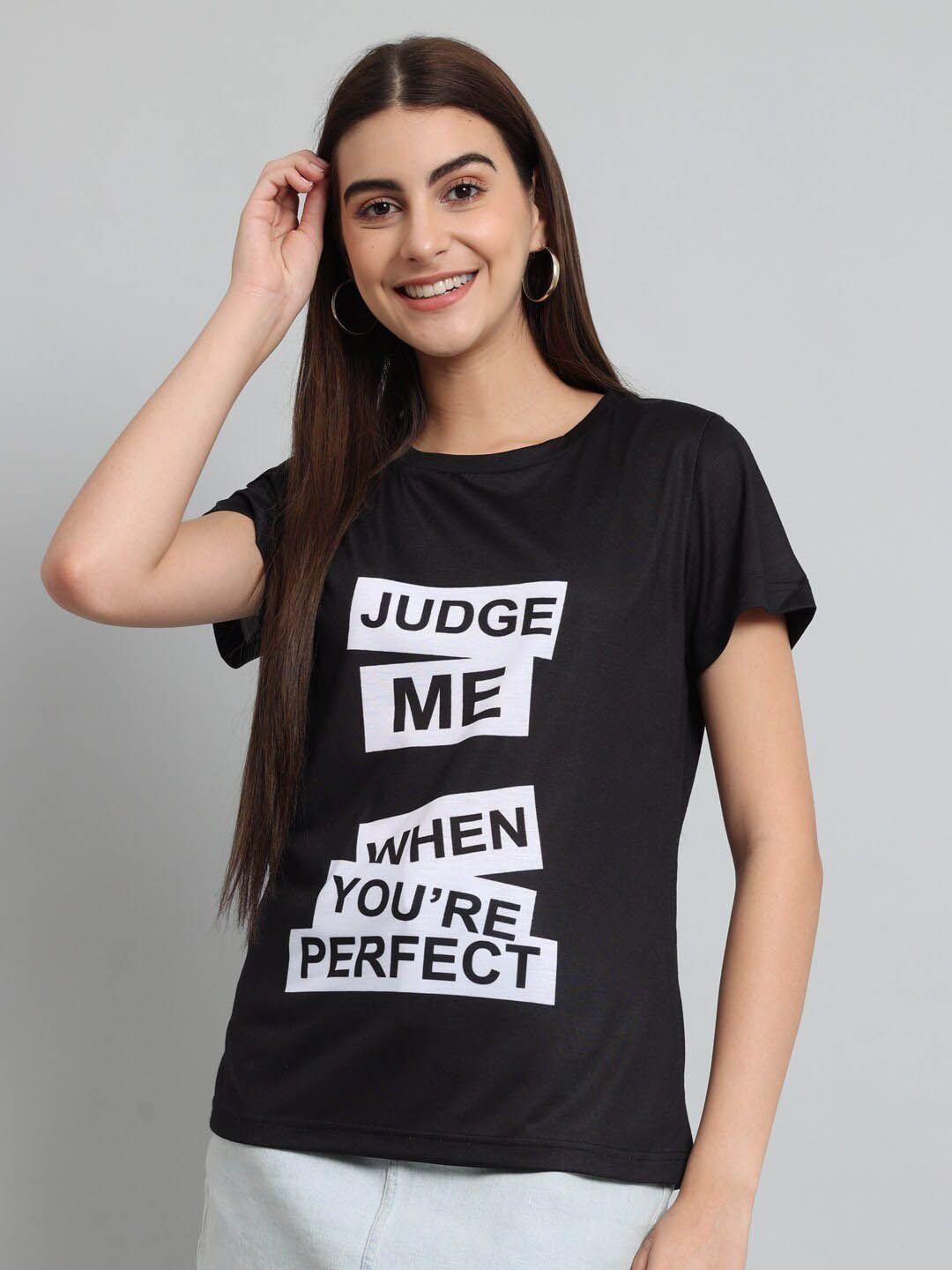 just wow typography printed pure cotton t-shirt