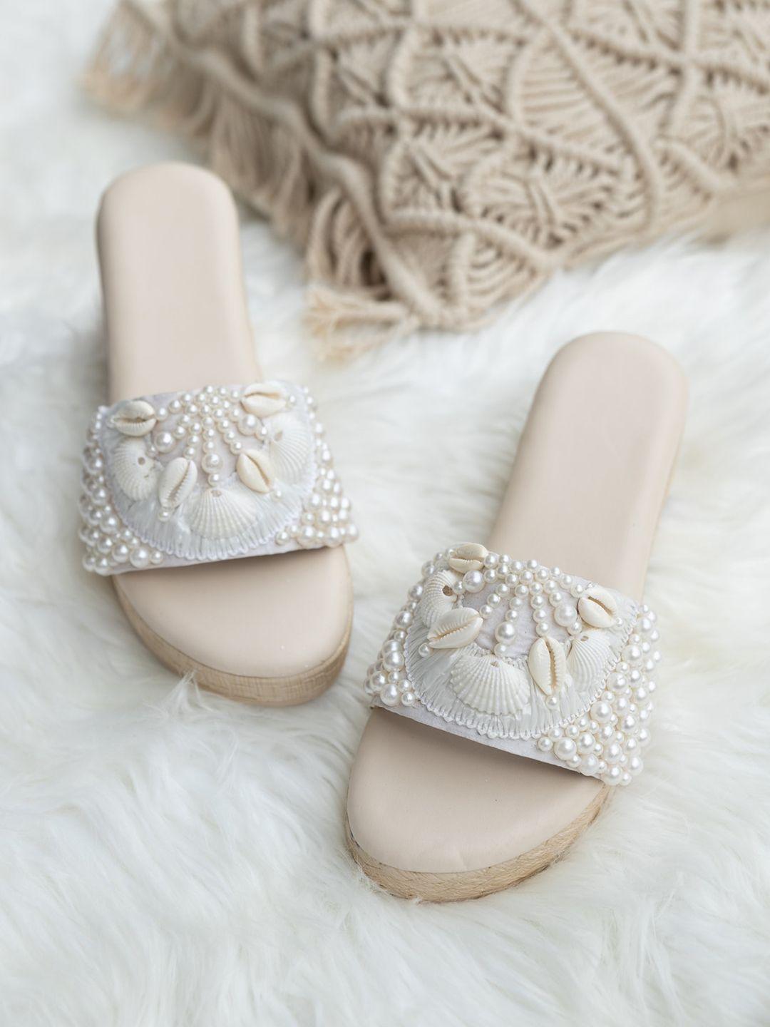 jutti express embellished open toe wedge heels