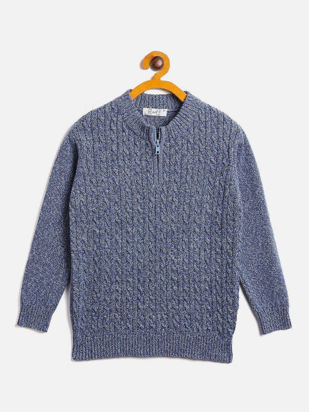 jwaaq boys cable knit pullover