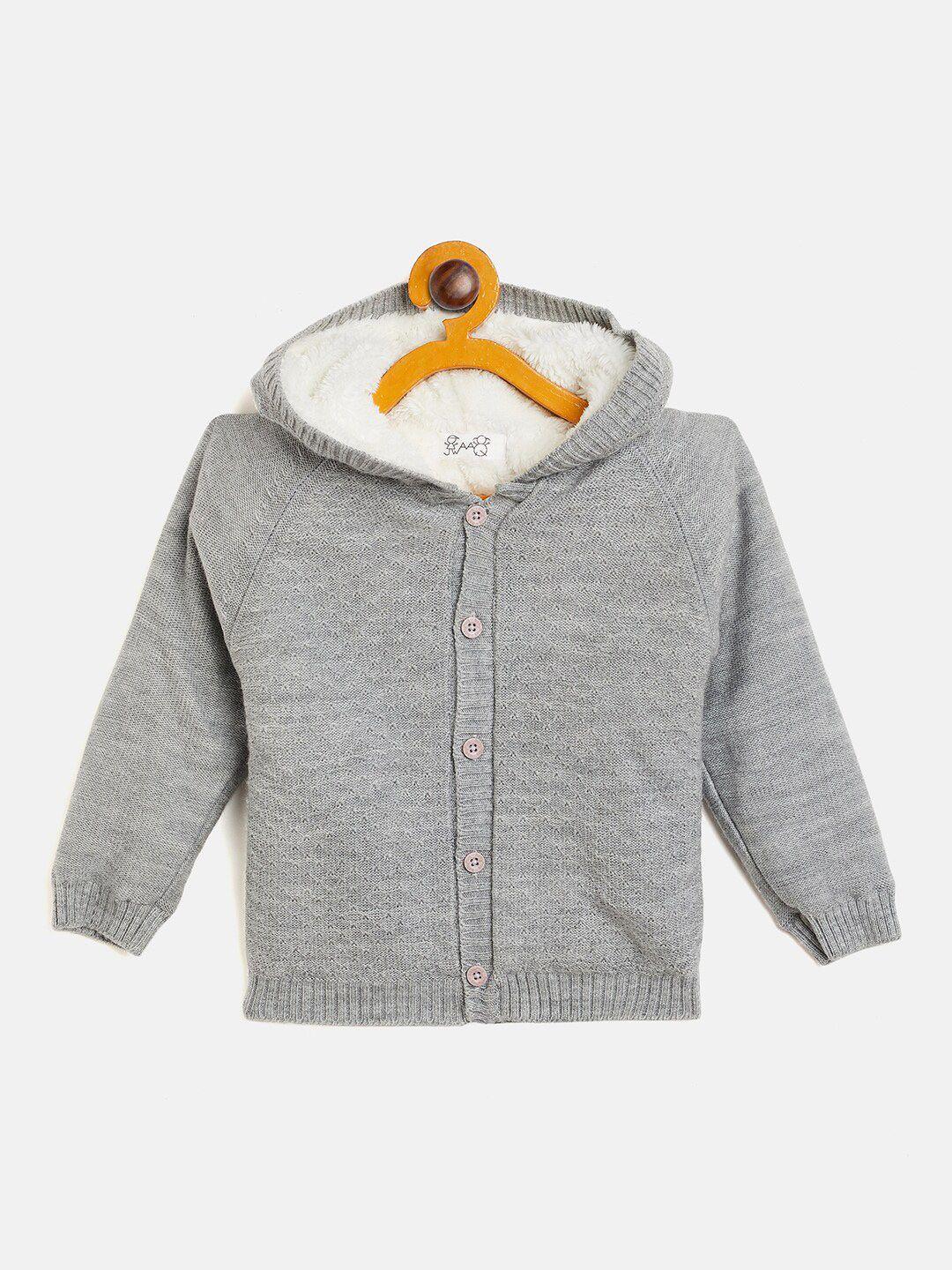 jwaaq infants kids hooded pure cotton cardigan sweater