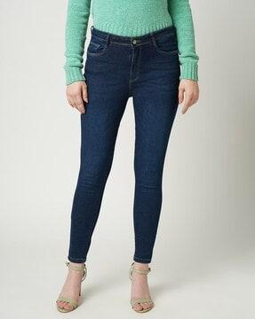 k5040 high-rise super skinny fit jeans