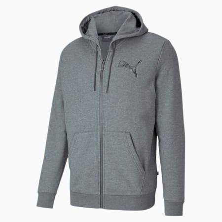 ka full zip men's hoodie