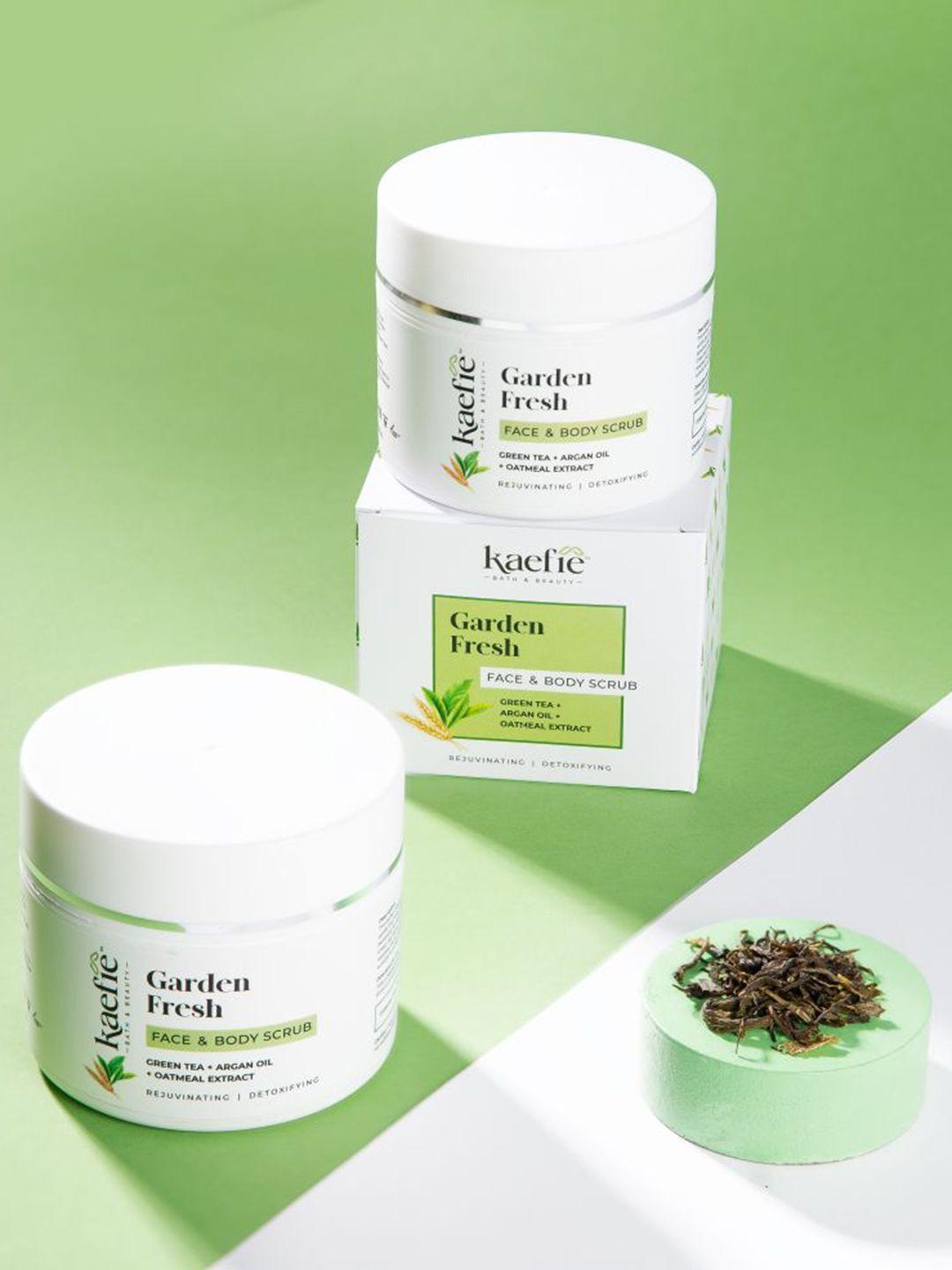 kaefie beauty garden fresh face & body scrub