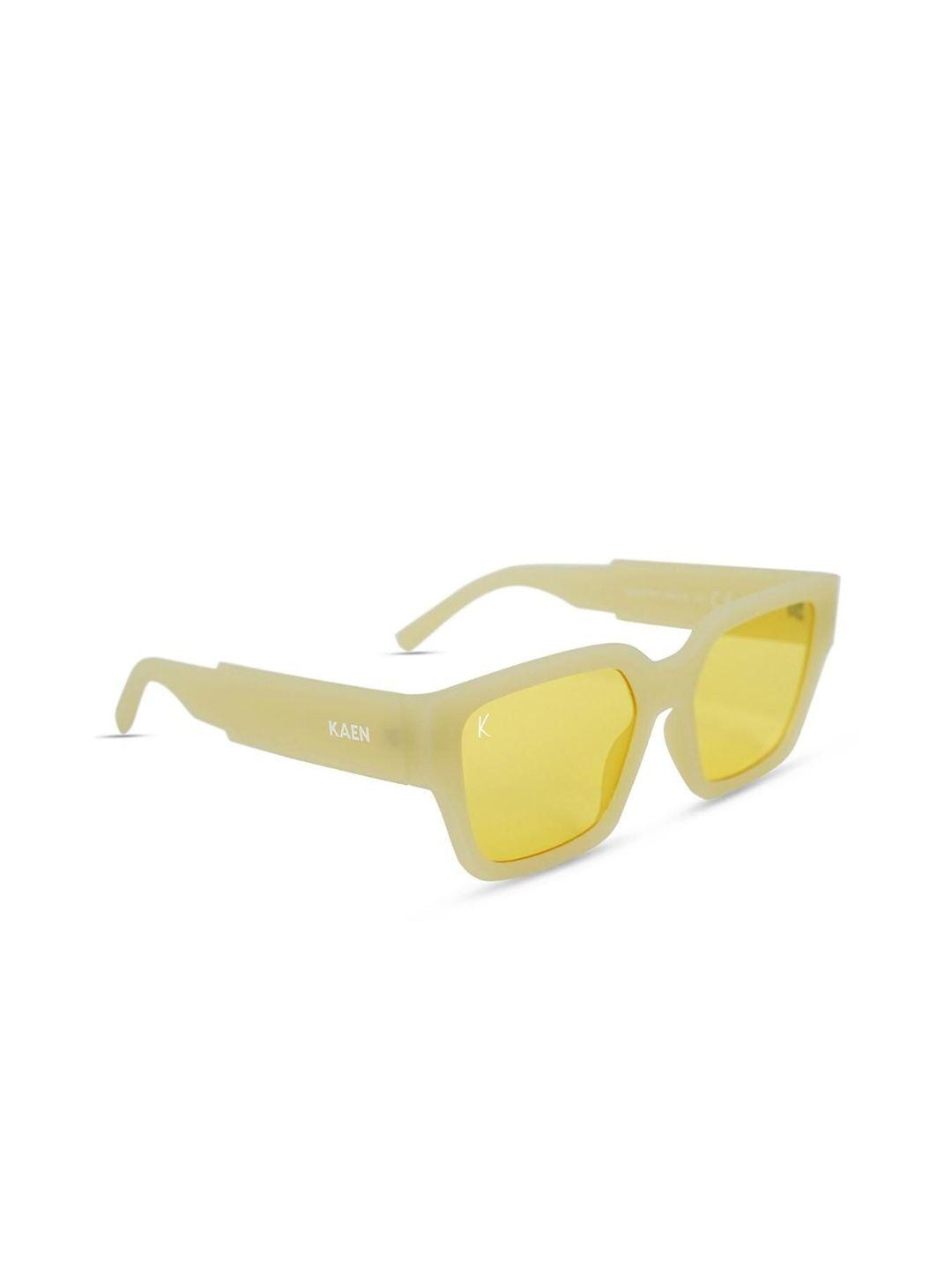 kaen eyewear women square sunglasses with uv protected lens