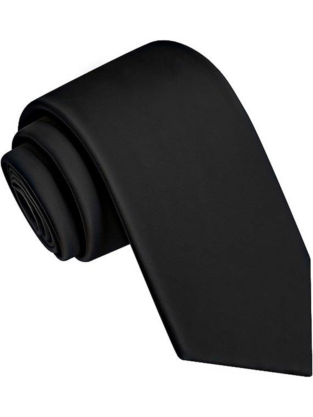 kaezri men black broad tie