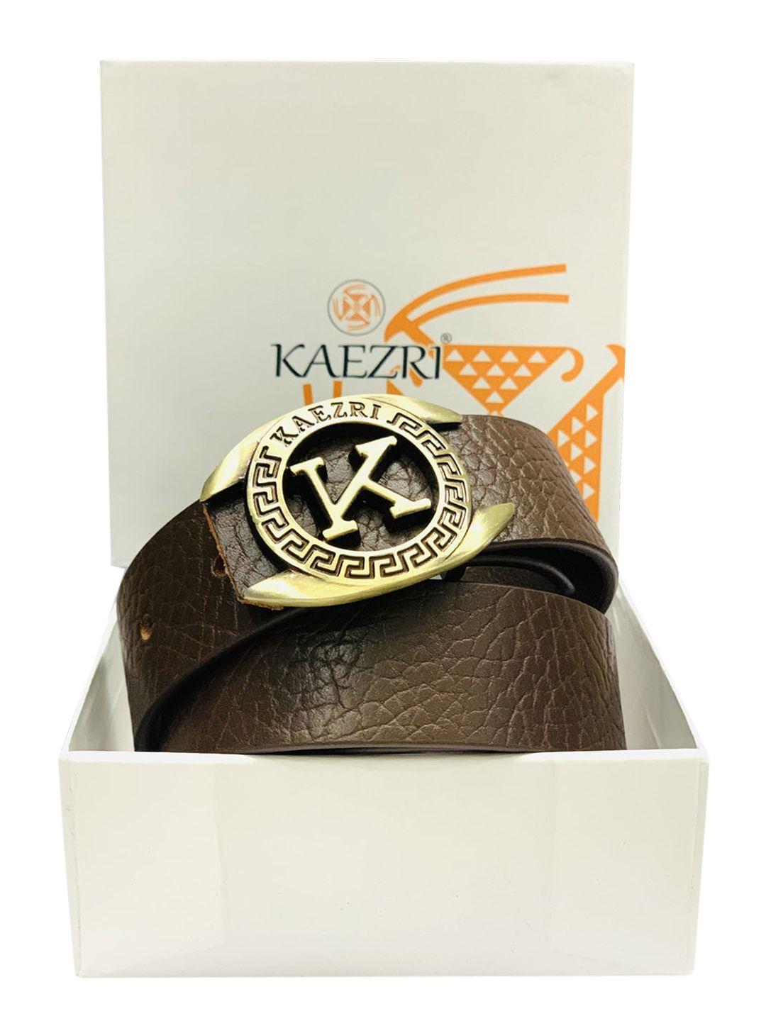 kaezri men brown belts