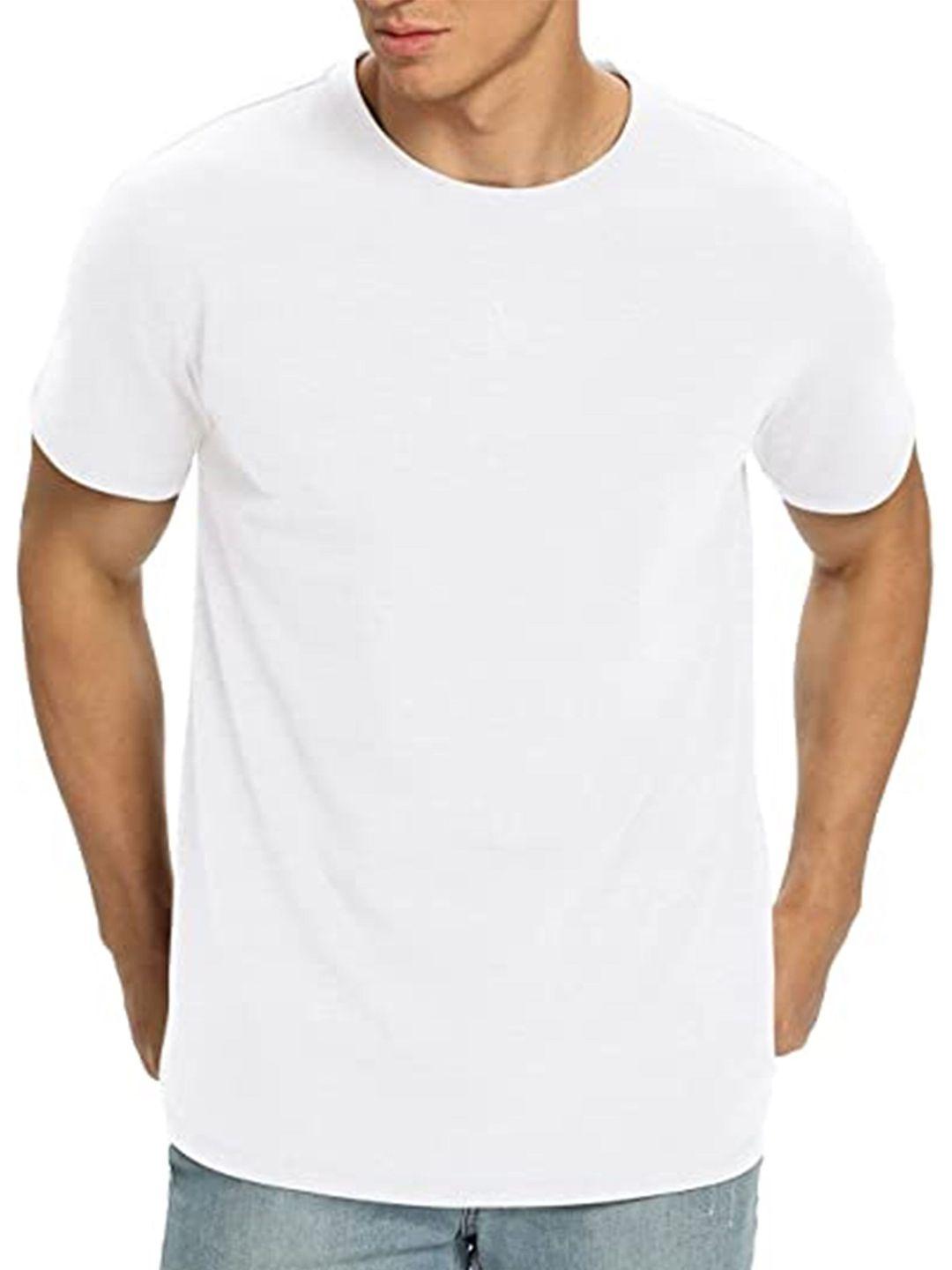 kaezri round neck cotton casual t-shirt