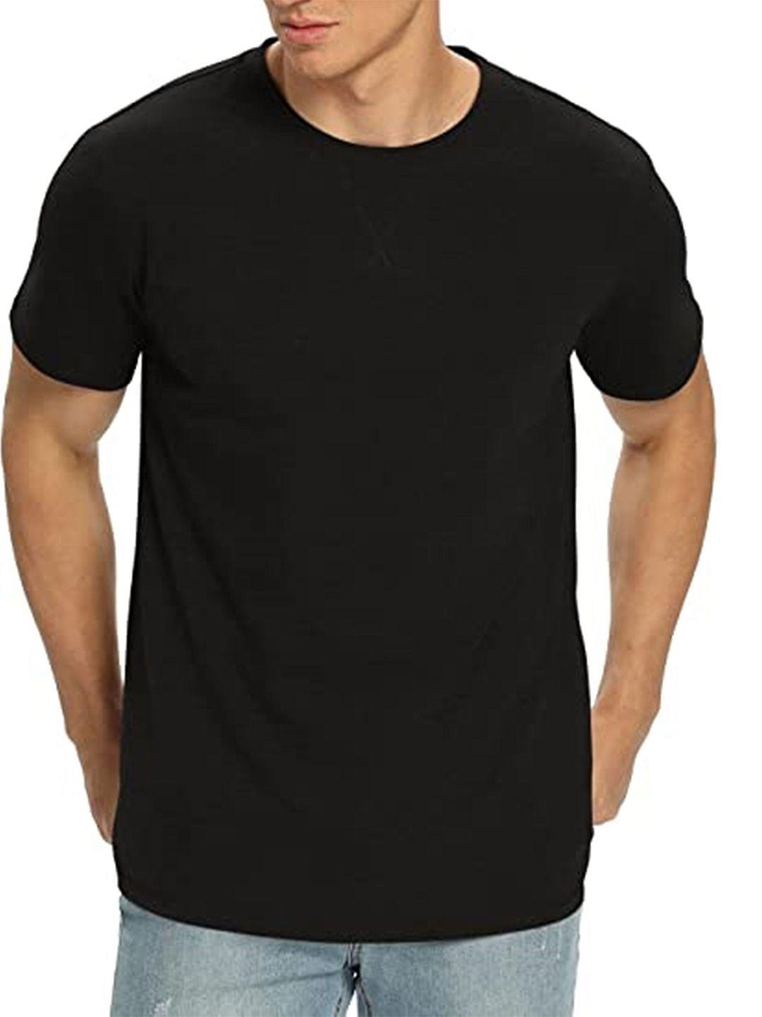 kaezri round neck cotton casual t-shirt