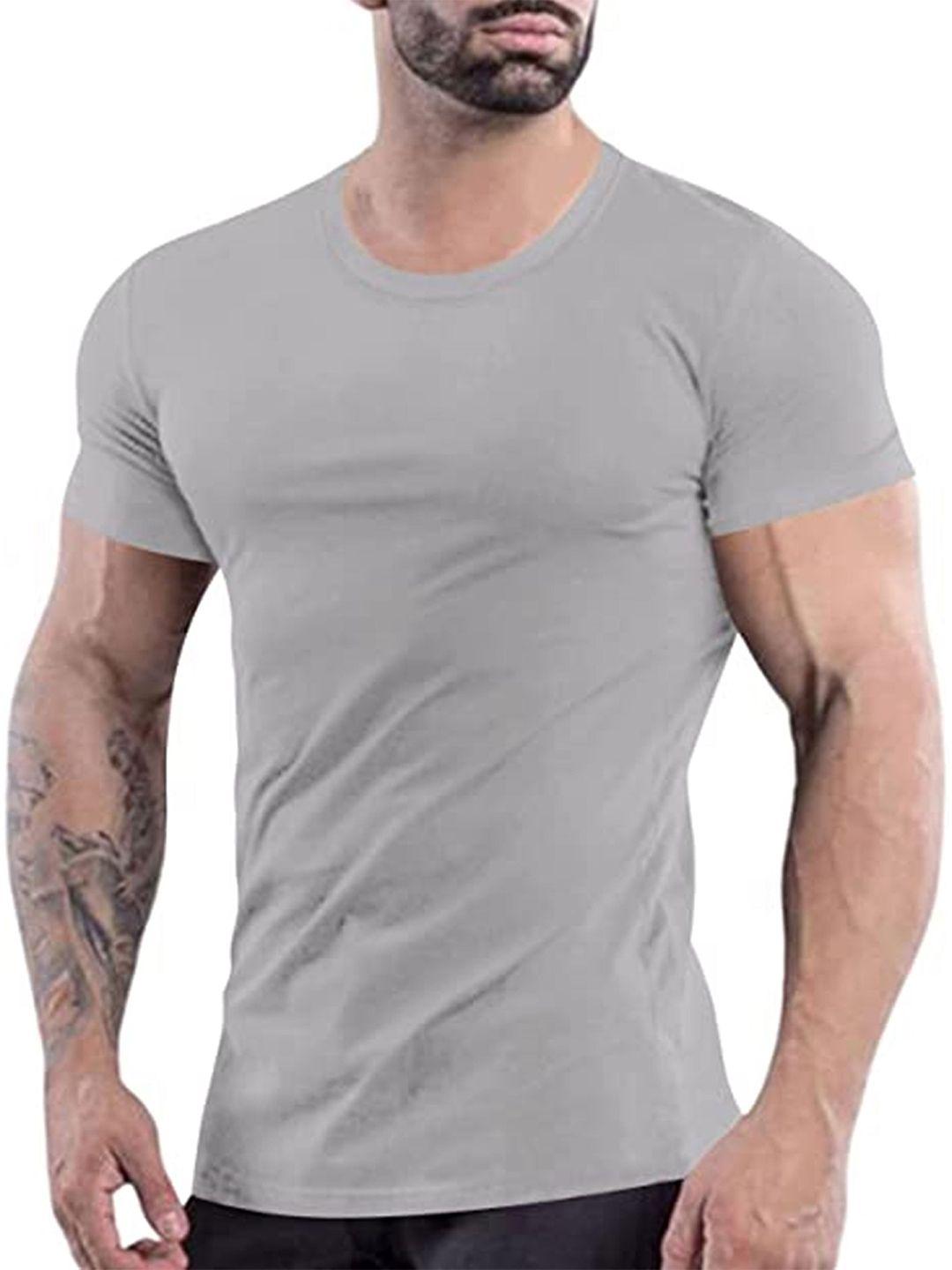 kaezri round neck cotton t-shirt