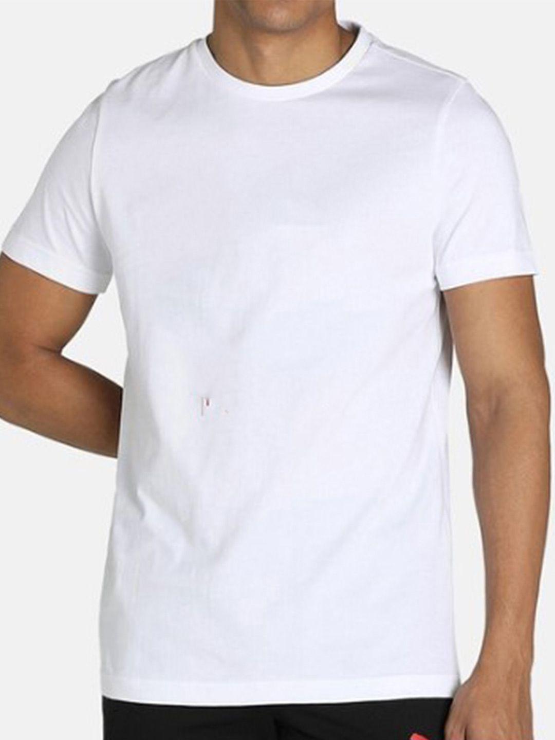 kaezri round neck regular fit cotton t-shirt