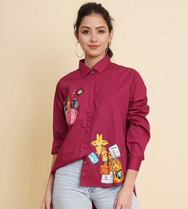 kala loom multicoloured beauty solid shirt