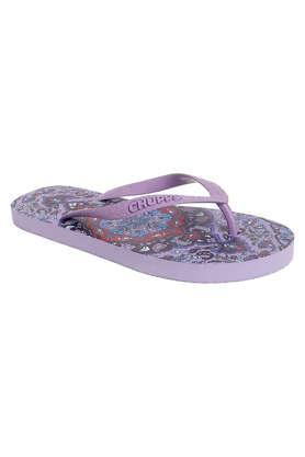 kaleen collection rubber slipon women's slippers - aubergine