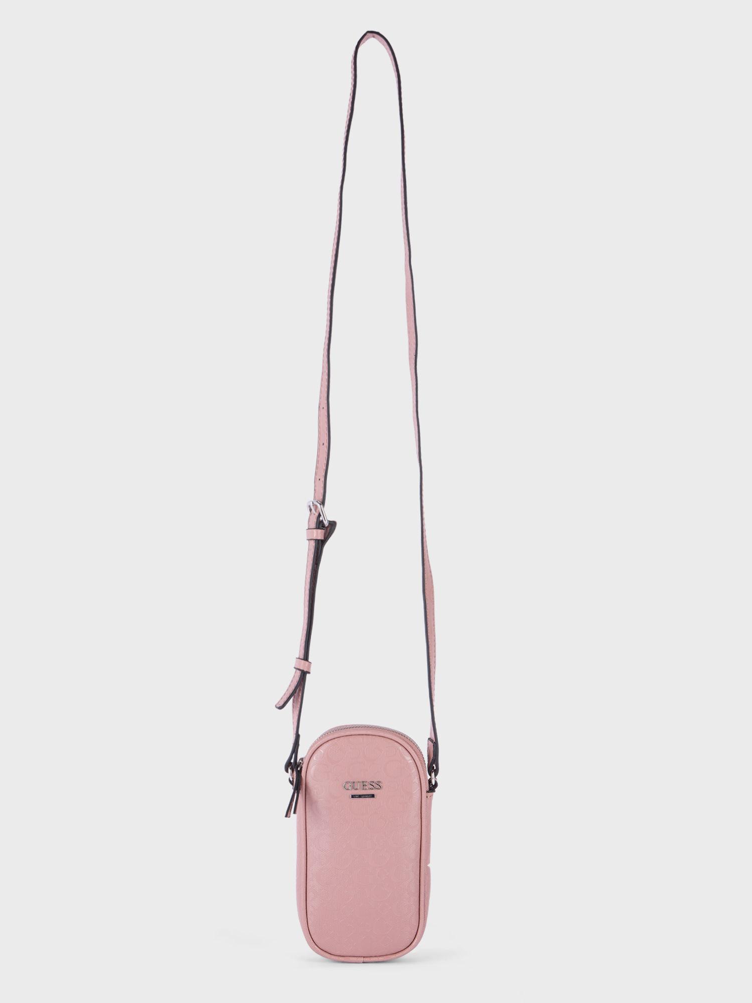 kalie mini hand bag with top zip - pink