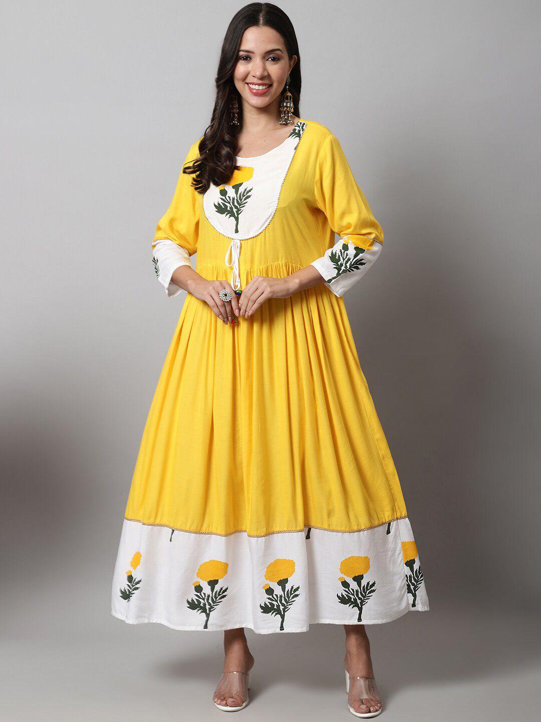 kalini floral maxi dress