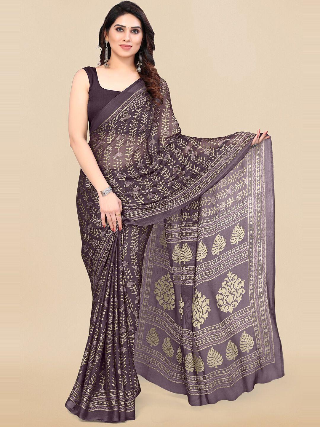 kalini floral printed saree