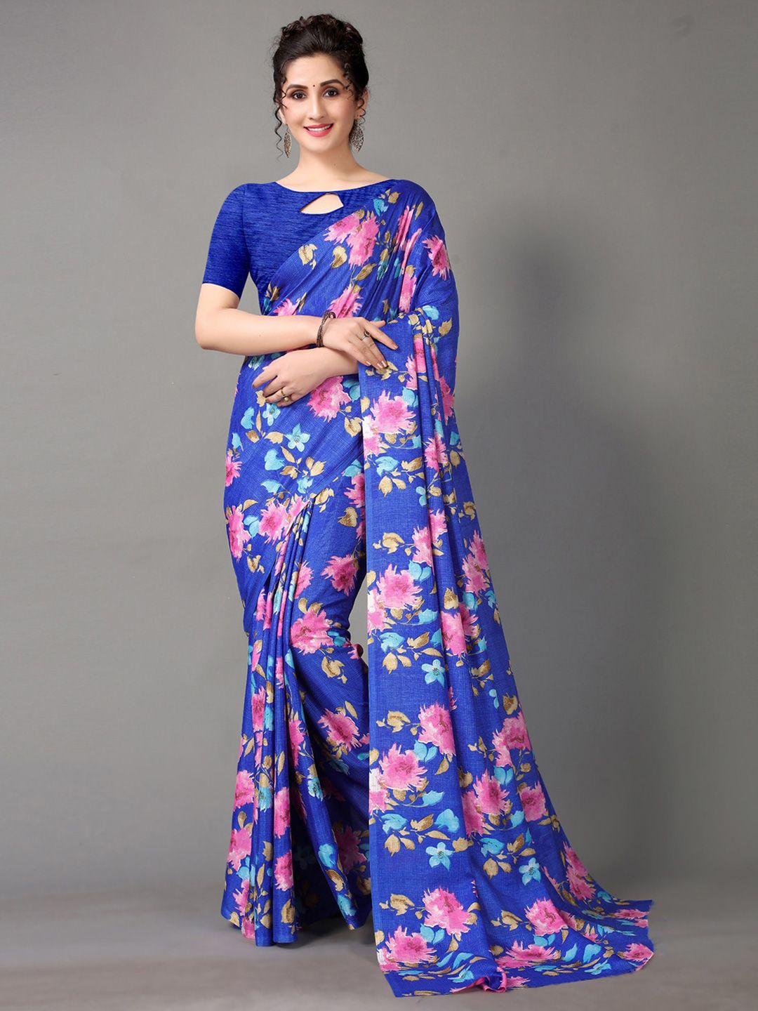 kalini floral printed sarees