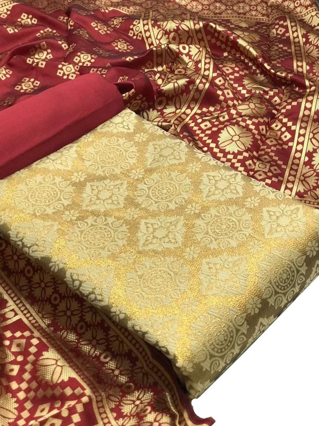kalini floral printed unstitched salwar suit dress material