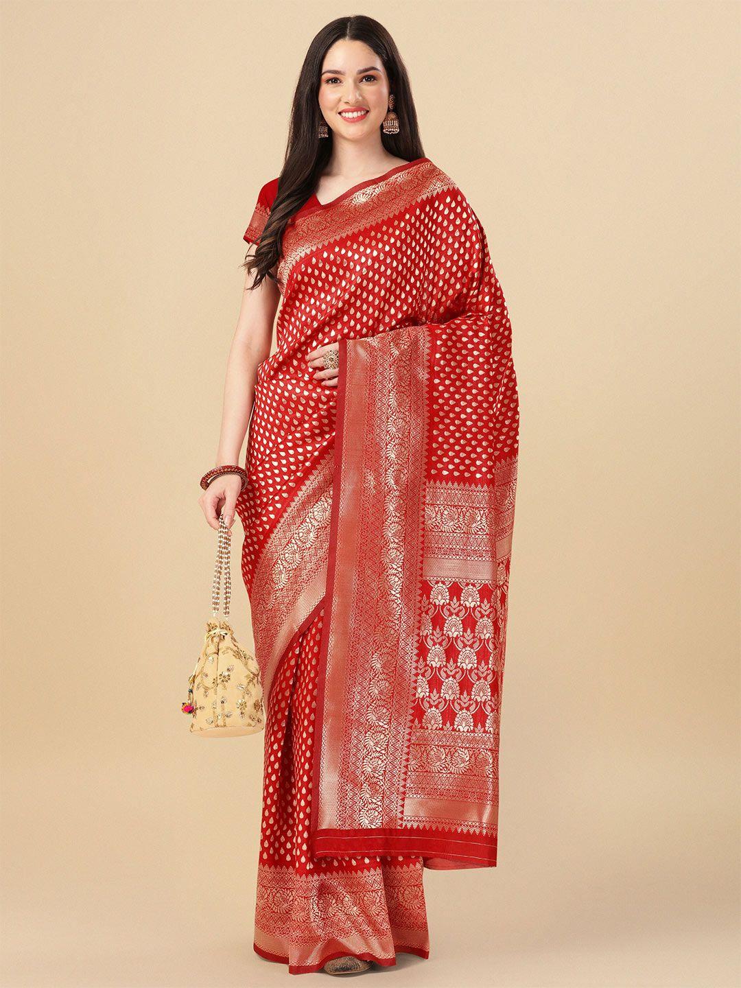 kalini woven design zari art silk banarasi saree