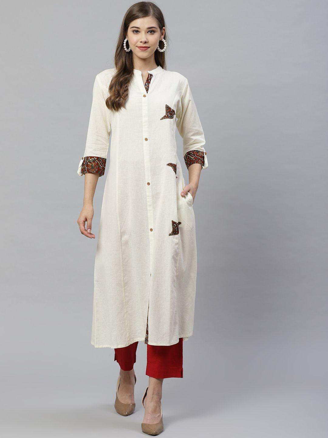 kalini a line cotton kurta