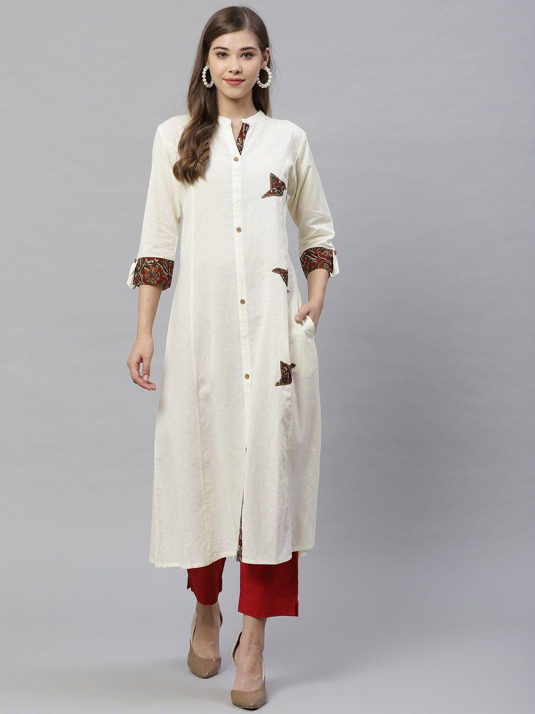 kalini cotton a line kurta