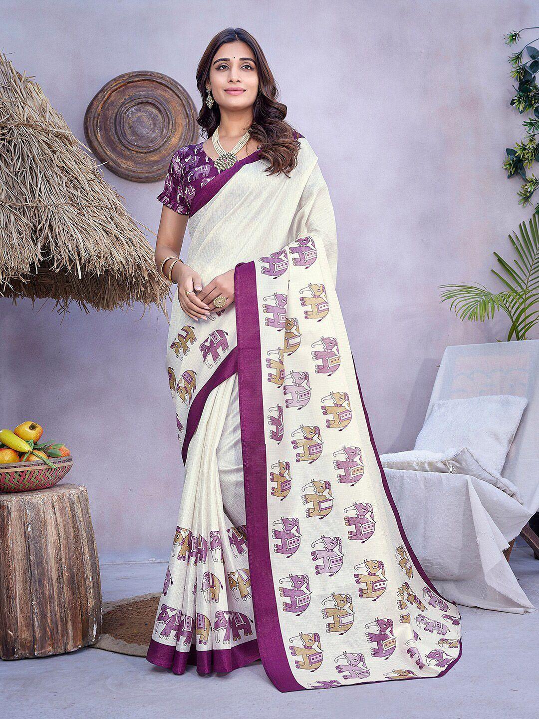 kalini ethnic motifs art silk mysore silk saree