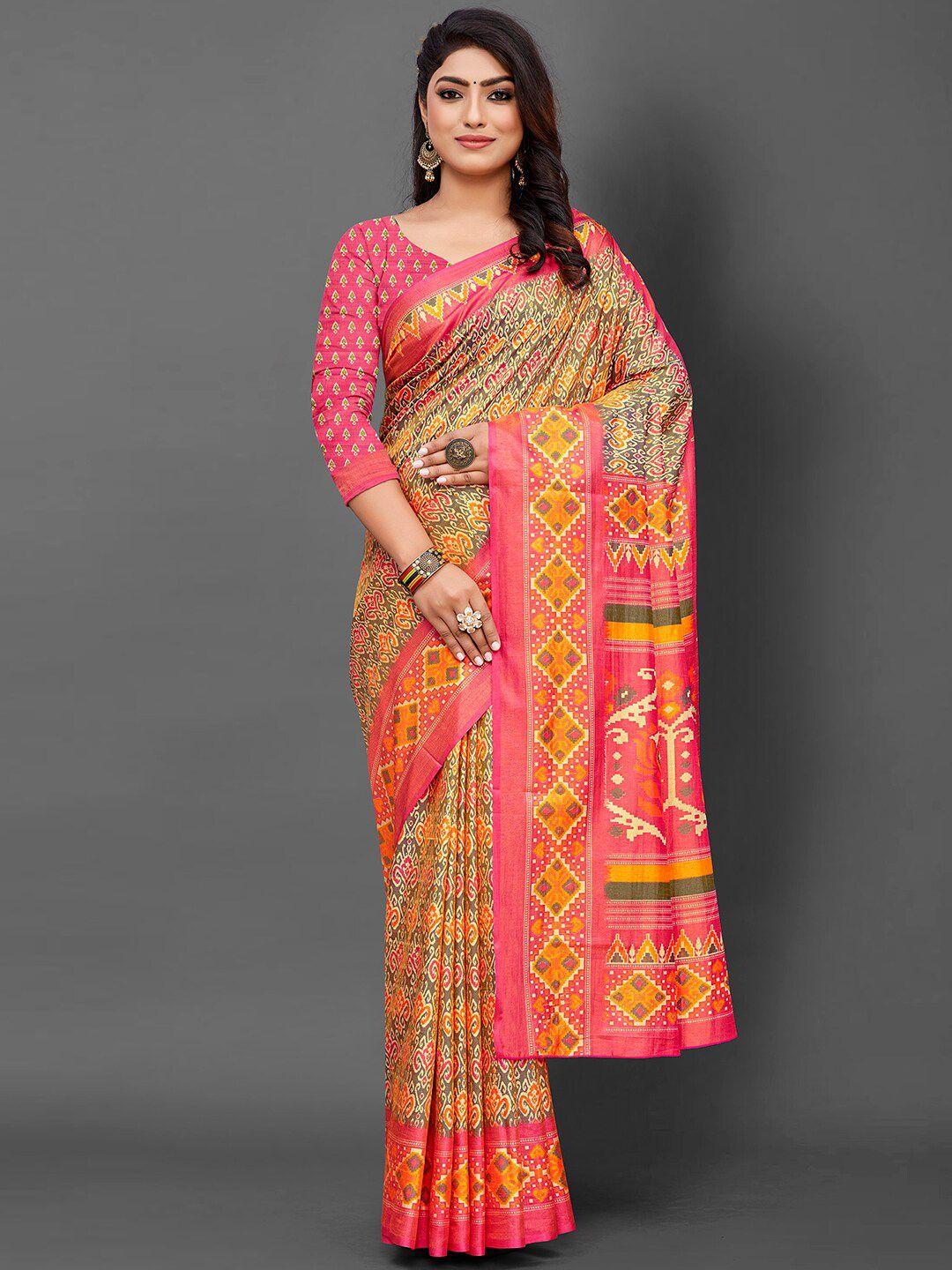 kalini ethnic motifs bagru saree