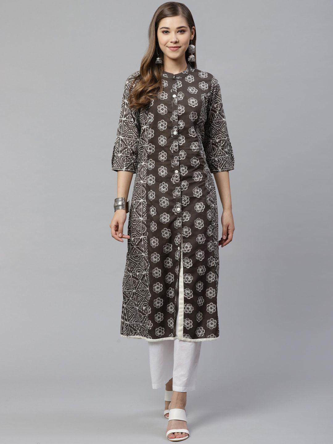kalini ethnic motifs cotton kurta