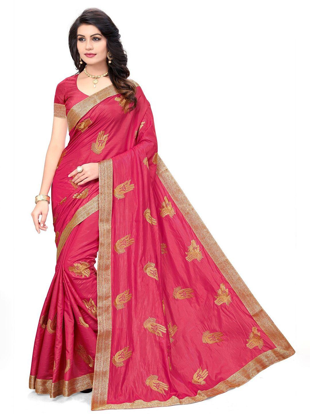 kalini ethnic motifs embroidered saree