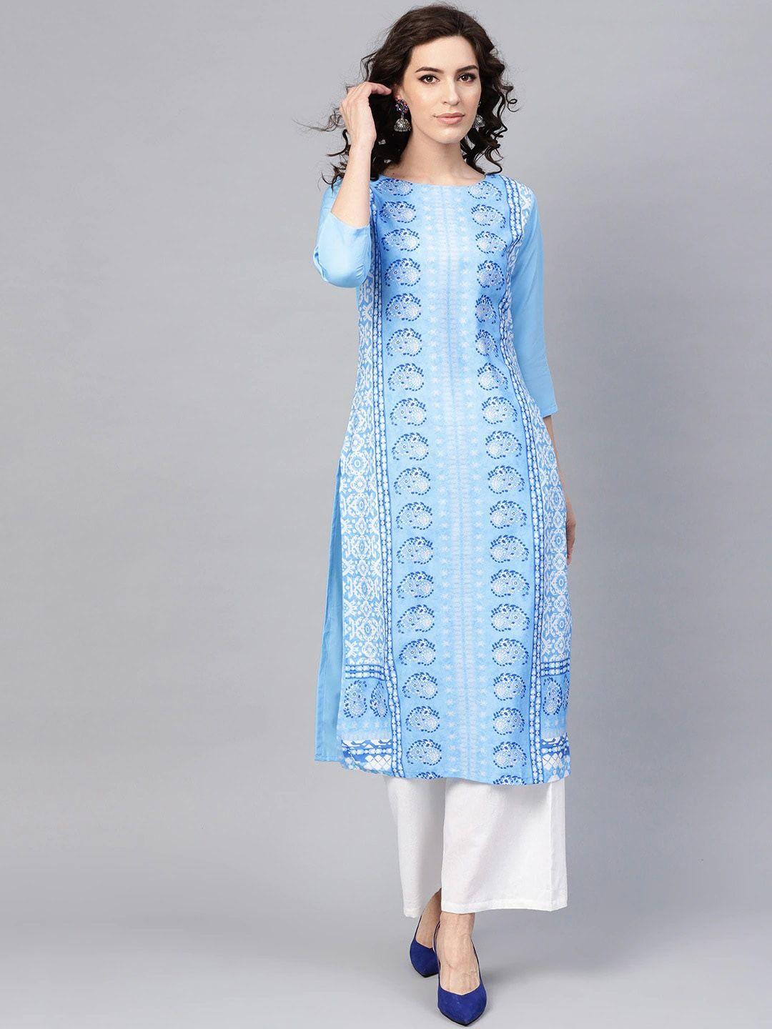 kalini ethnic motifs printed kurta