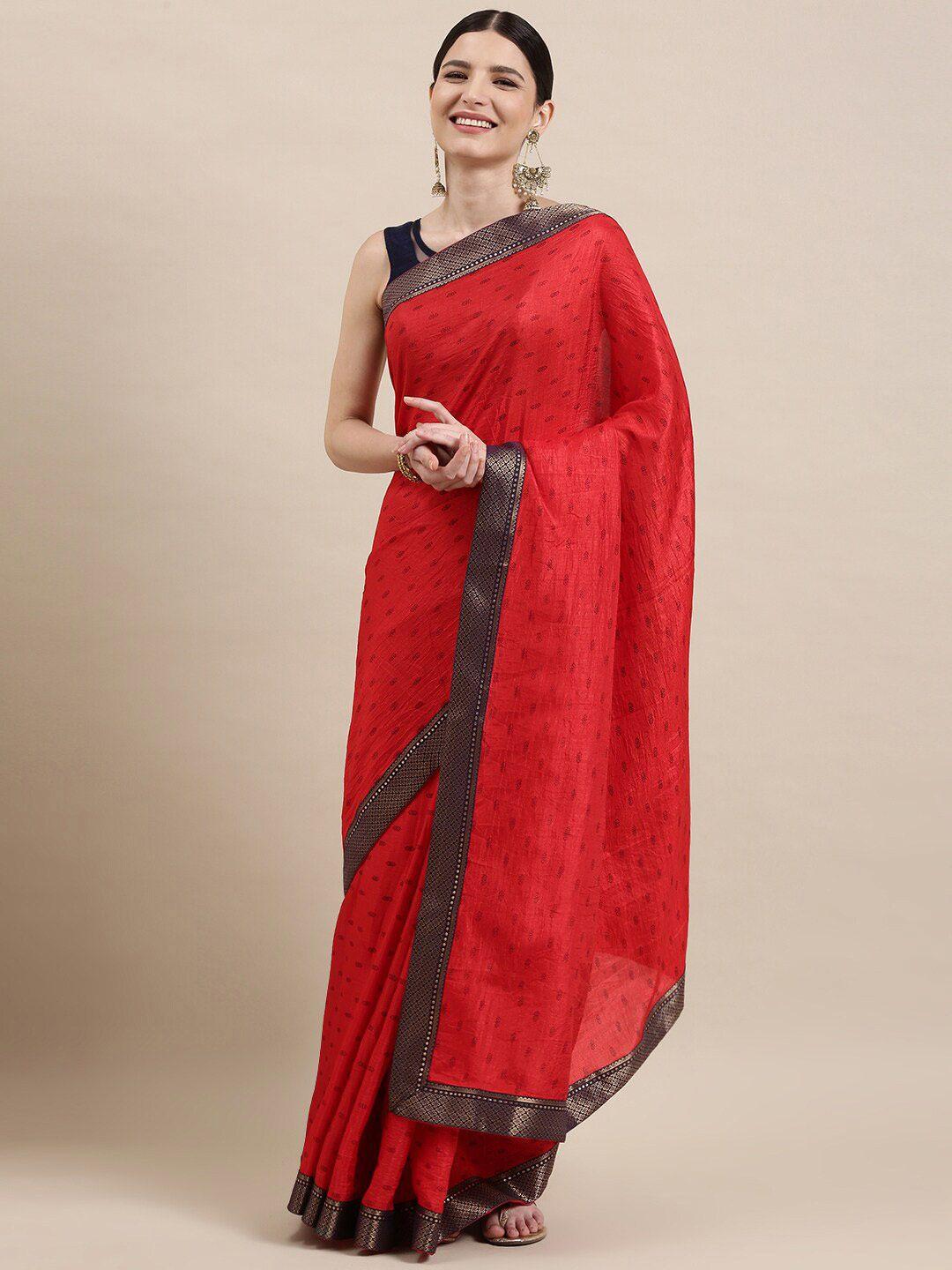 kalini ethnic motifs printed pure silk saree