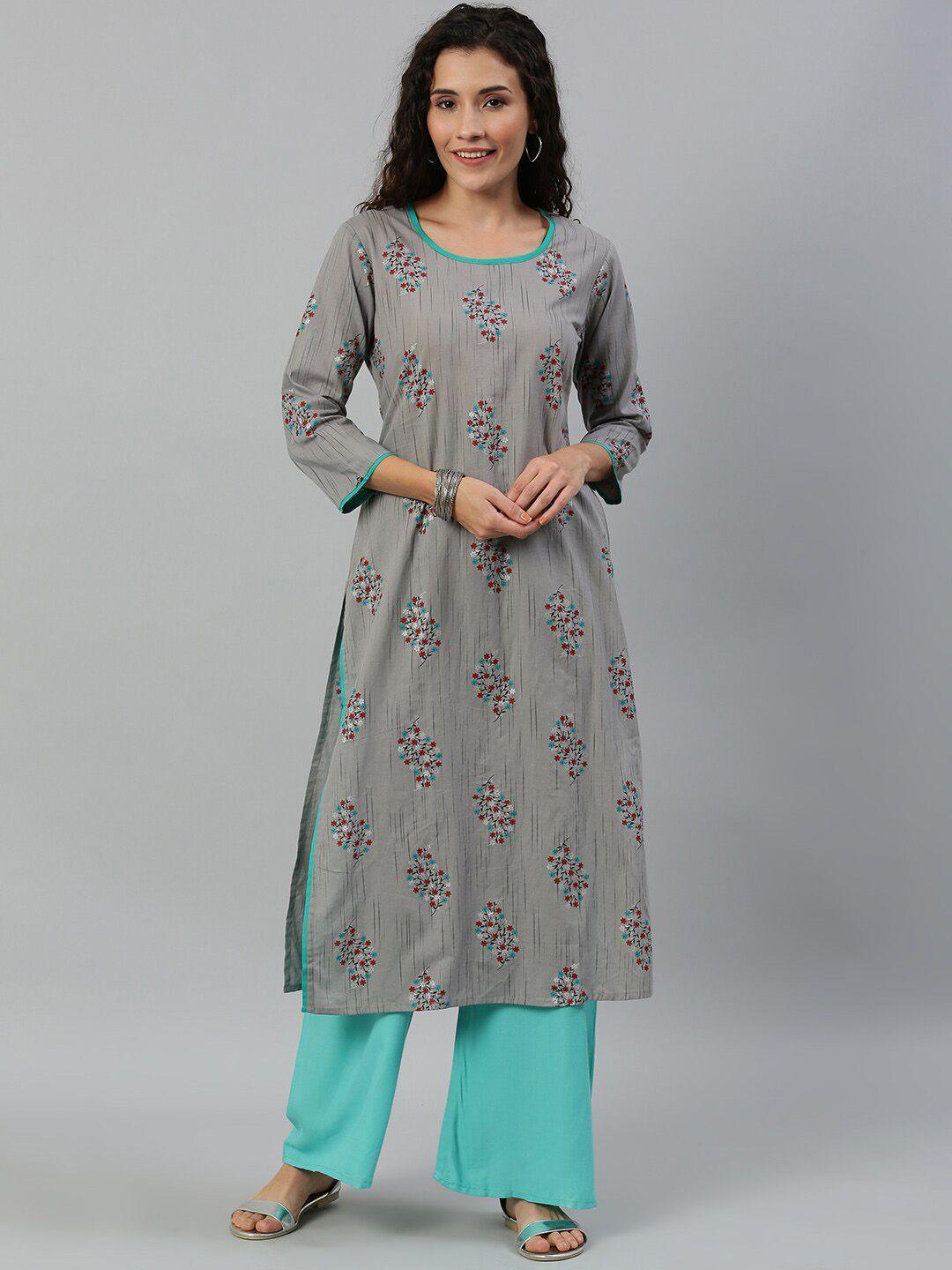 kalini ethnic motifs printed regular kurta