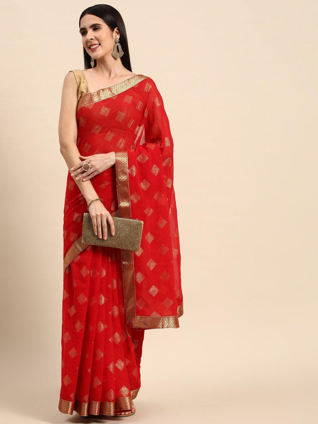 kalini ethnic motifs printed saree