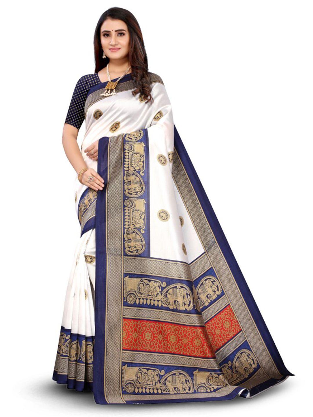 kalini ethnic motifs printed saree